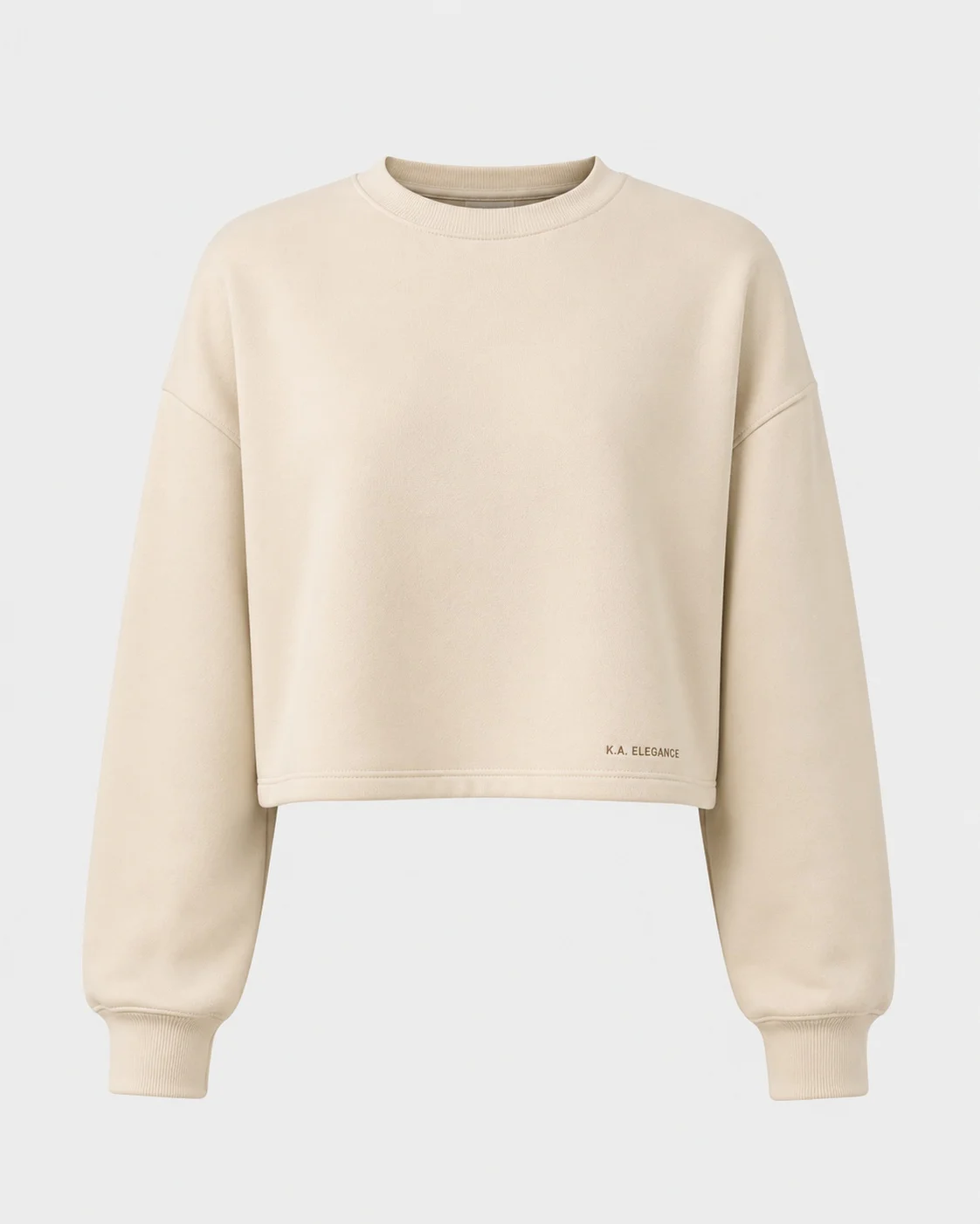 Oversized Sweatshirt – Frontansicht
